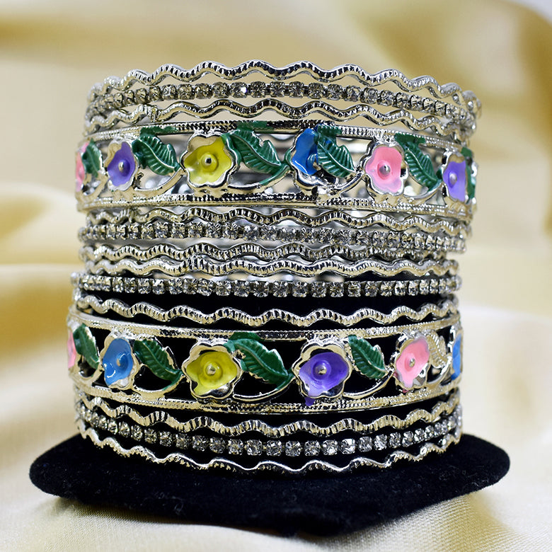 Multicolor Kara Elegance in Silver