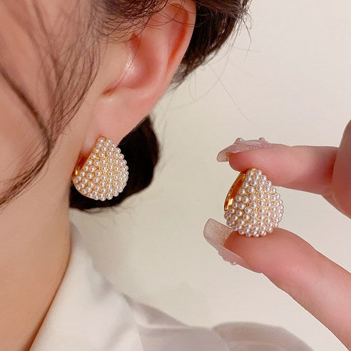 Pearl Anti Tarnish Stud Earring