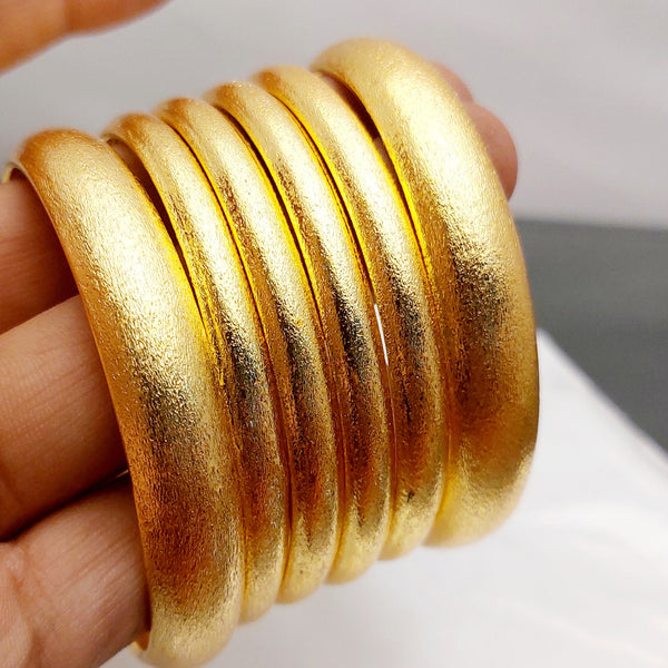 Stunning Gold-Tone Bangle Set
