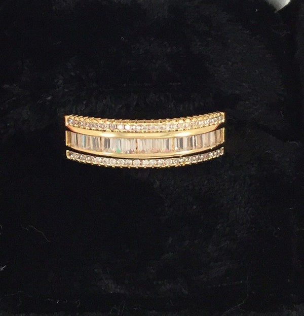 Sparkling Splendor: CZ Diamond Ring