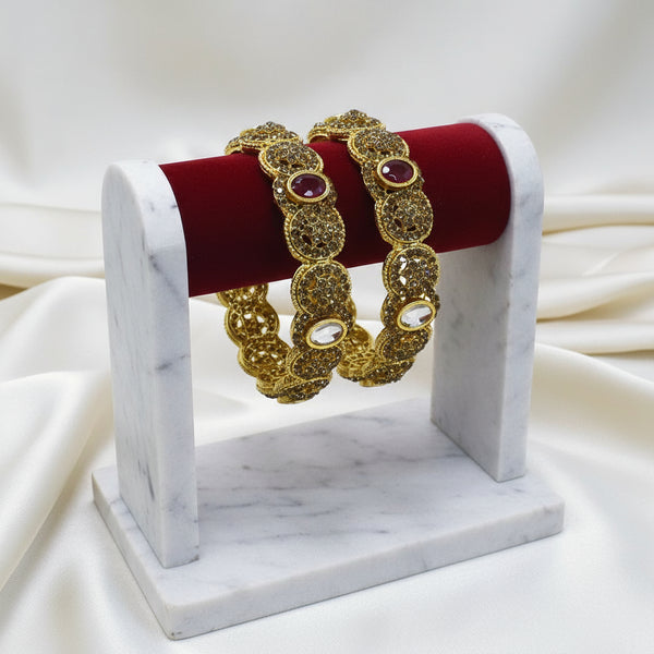 Exquisite Elegance: Premium Stone Bangles