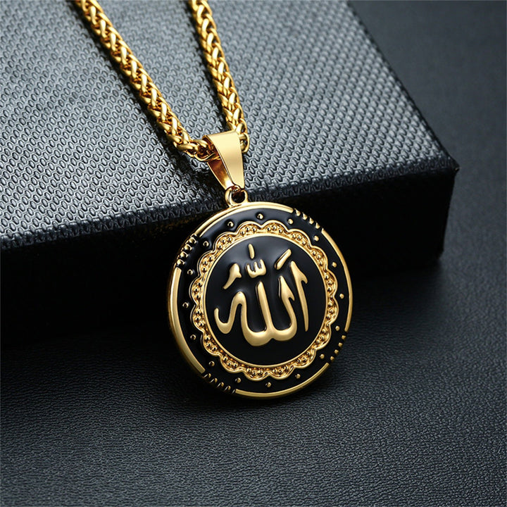 Exquisite And Stylish Islamic Allah Name Necklace – Rasam.pk