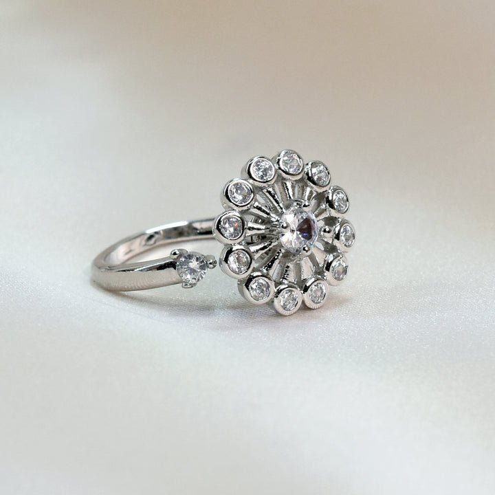 Revolving Ring Silver Eternal Spin: Silver Revoliving Ring – Rasam.pk