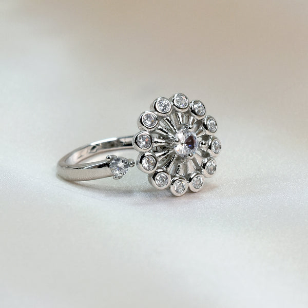 Eternal Spin: Silver Revoliving Ring