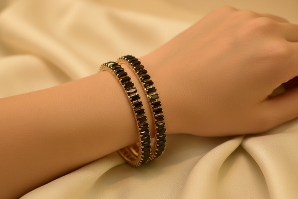 Elegant Stone Bangles