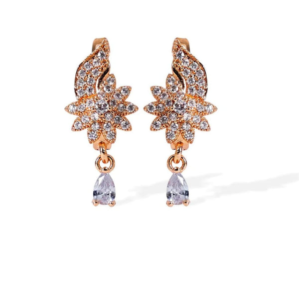 Celestial Gold-Plated Earrings
