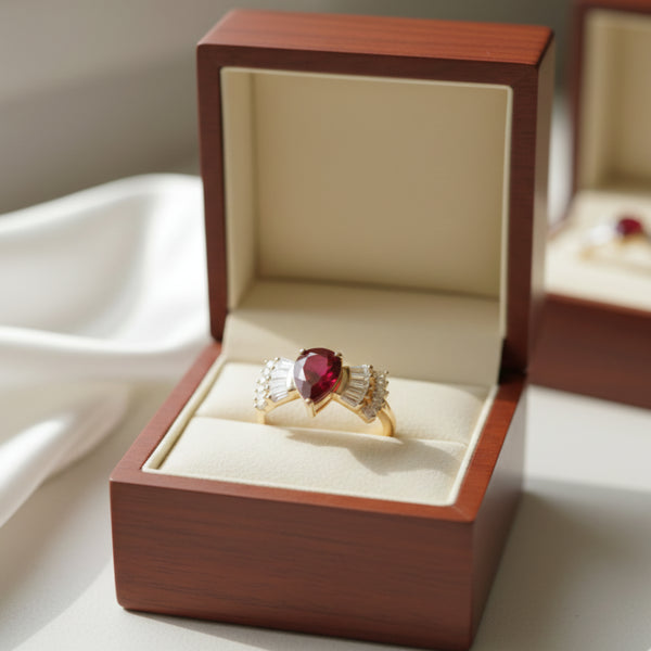 Vintage-Inspired Gemstone Ring