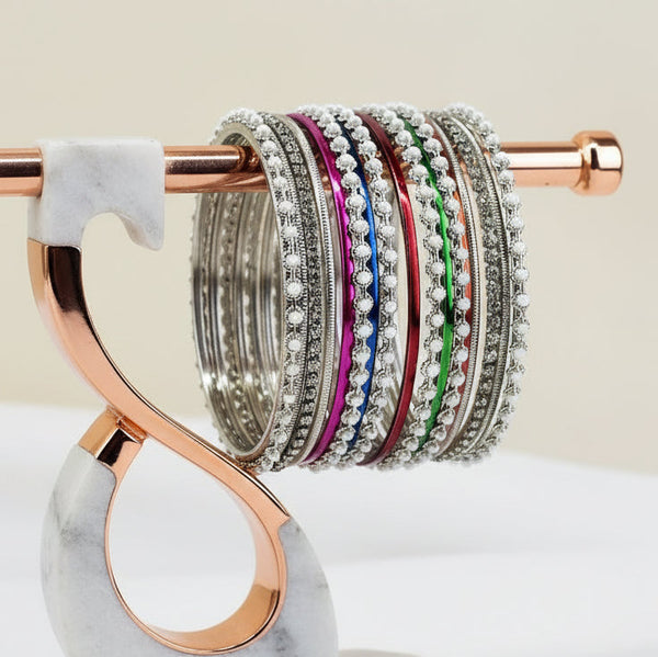 Pearl Harmony StoneCraft Bangles