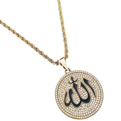 Allah Name Pendate Necklace