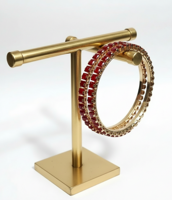 Elegant Stone Bangles